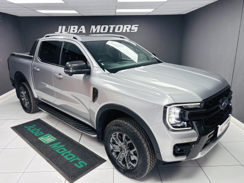 2025 FORD RANGER 2.0D BI-TURBO WILDTRAK A/T D/C P/U Well looked after good-looking auto bakkie.